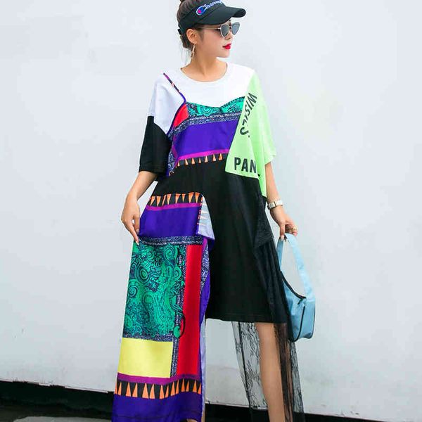dress thailand tide mark hong kong street printing shirt summer short sleeve color floral retro seam skirt lace, Black;gray
dress thailand tide mark hong kong street printing shirt summer short sleeve color floral retro seam skirt lace, Black;gray