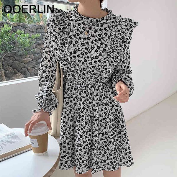 dresses chiffon women vintange printed floral above knee ruffles office ladies long sleeve spring summer vestidos, Black;gray
dresses chiffon women vintange printed floral above knee ruffles office ladies long sleeve spring summer vestidos, Black;gray