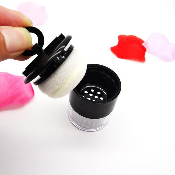 storage bottles & jars 10g plastic empty face loose powder case makeup blusher jar travel cosmetic container with sifter&puff and black lid
storage bottles & jars 10g plastic empty face loose powder case makeup blusher jar travel cosmetic container with sifter&puff and black lid