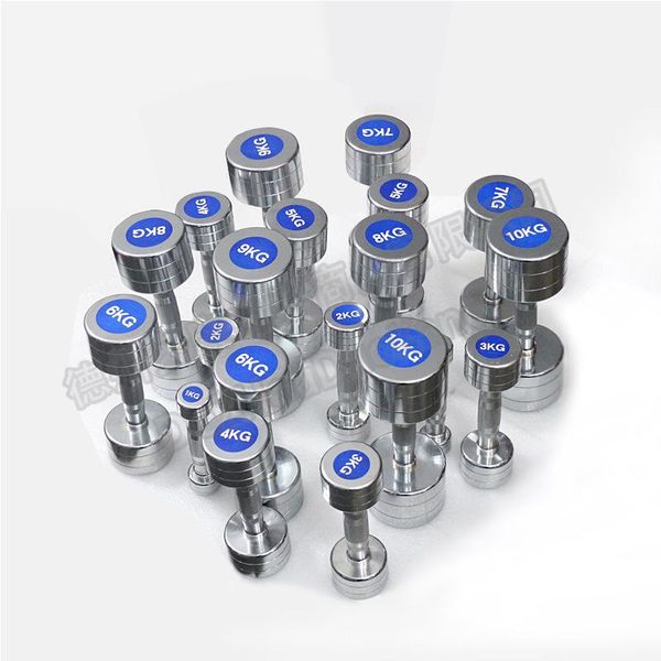 domestic and commercial fitness equipment anti-skid handle integrated electroplated steel dumbbell dumbbells
domestic and commercial fitness equipment anti-skid handle integrated electroplated steel dumbbell dumbbells