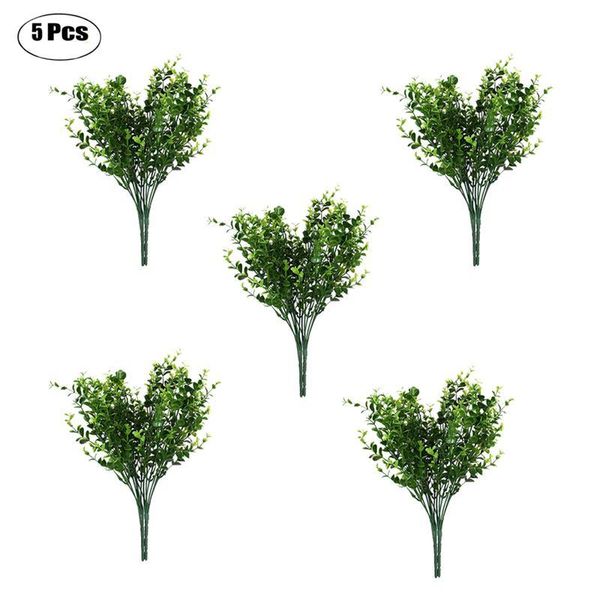 decorative flowers & wreaths 5 pcs/set artificial plant realistic eucalyptus fake decor for home party wedding decoration kits
decorative flowers & wreaths 5 pcs/set artificial plant realistic eucalyptus fake decor for home party wedding decoration kits