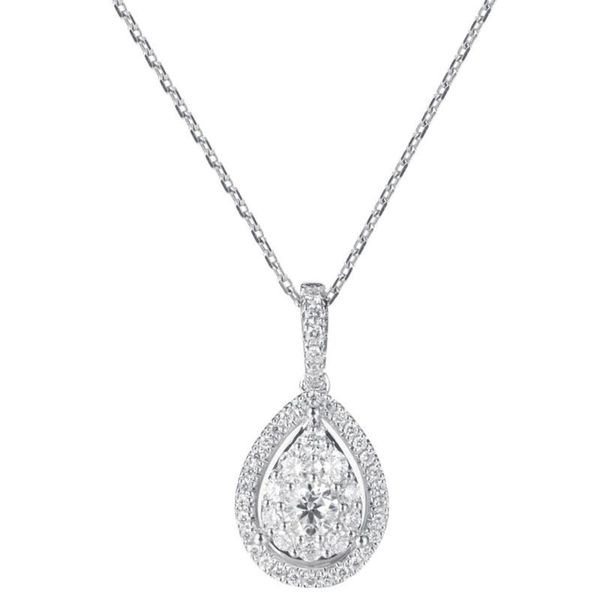 pendant necklaces modyle luxury female water drop necklace cute zircon long fashion bride wedding for women, Silver
pendant necklaces modyle luxury female water drop necklace cute zircon long fashion bride wedding for women, Silver