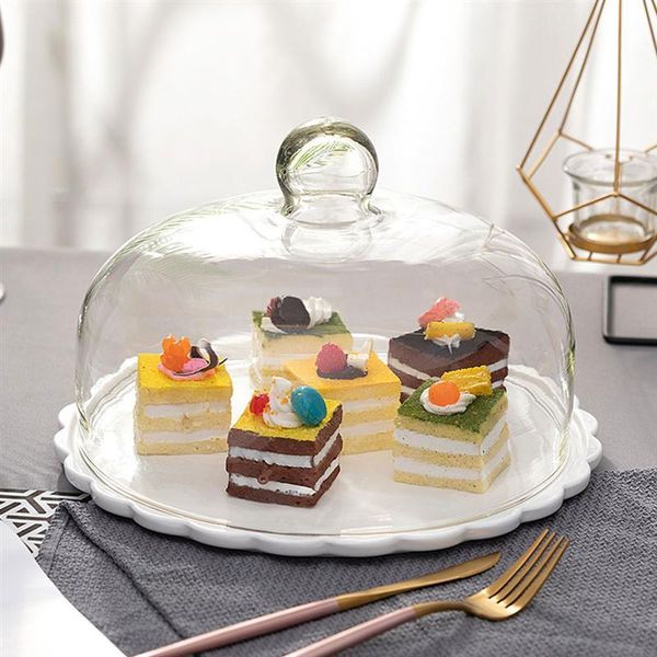 other bakeware 1 set transparent cake glass cover tray kit display lid inventory pastry bread dust proof
other bakeware 1 set transparent cake glass cover tray kit display lid inventory pastry bread dust proof