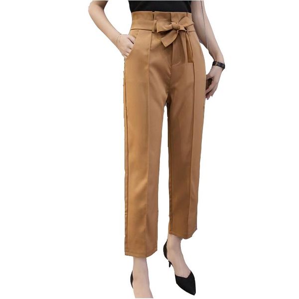 women's pants & capris autumn women ol strap suit female korean casual high waist for loose straight trousers, Black;white
women's pants & capris autumn women ol strap suit female korean casual high waist for loose straight trousers, Black;white