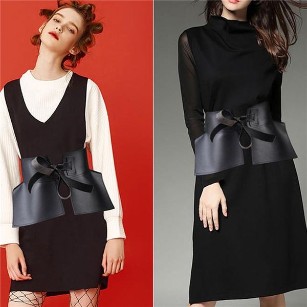belts spring fashion solid color black red pu leather bow belt women tide all-match, Black;brown
belts spring fashion solid color black red pu leather bow belt women tide all-match, Black;brown