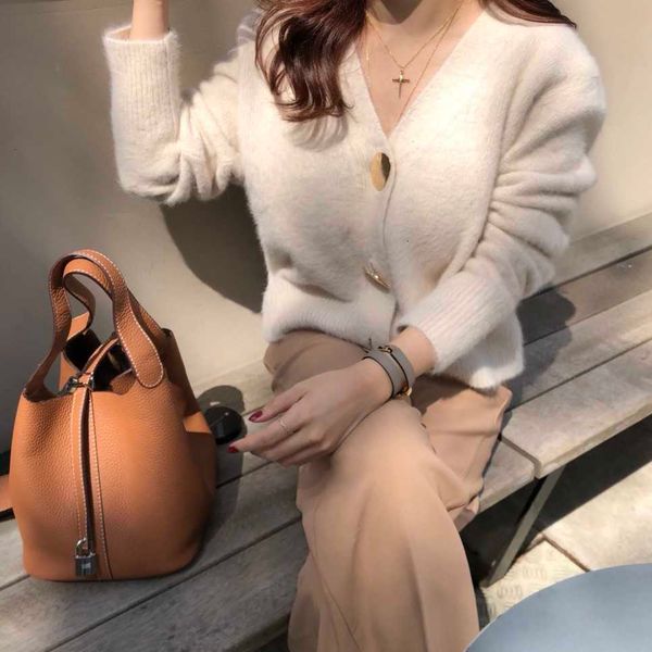 women's knits & tees autumn fashion single-breasted v-neck knitted sweater cardigan women long sleeve warm soft winter clothe ked5, White
women's knits & tees autumn fashion single-breasted v-neck knitted sweater cardigan women long sleeve warm soft winter clothe ked5, White