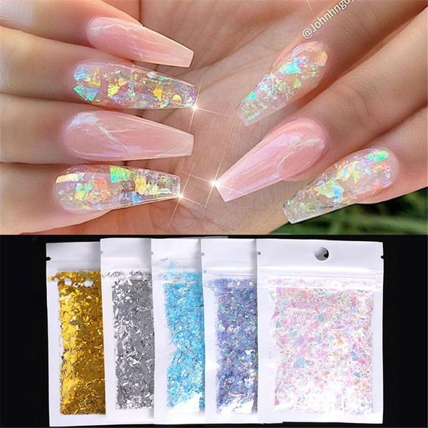 nail art kits 5g/bag fantasy colored glitter shiny sequin aurora fragment irregular candy paper shell
nail art kits 5g/bag fantasy colored glitter shiny sequin aurora fragment irregular candy paper shell