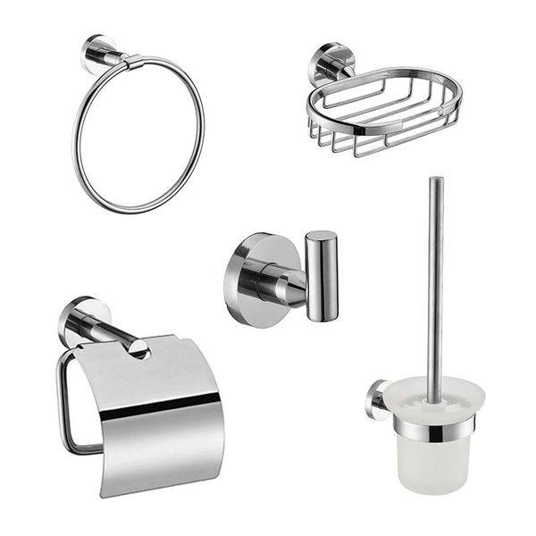 toilet brush wall mounted bathroom accessories sus304 kitchen roll paper rack towel ring robe hook holders soap basket bath accessory set
toilet brush wall mounted bathroom accessories sus304 kitchen roll paper rack towel ring robe hook holders soap basket bath accessory set