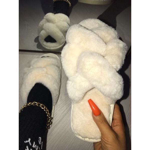 slippers fashion plush autumn open toe solid color women's shoes outdoor casual plus size, Black
slippers fashion plush autumn open toe solid color women's shoes outdoor casual plus size, Black