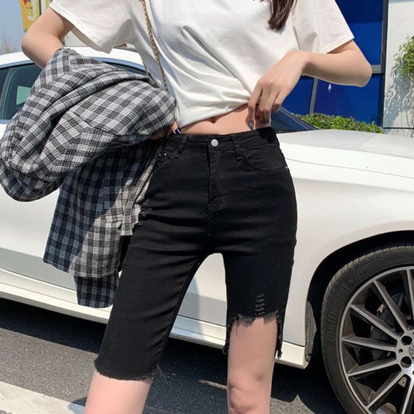women's jeans 2021 summer large black denim shorts high waist elastic tights 5xh9, Blue
women's jeans 2021 summer large black denim shorts high waist elastic tights 5xh9, Blue