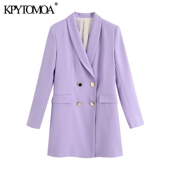 kpytomoa women fashion double breasted blazer coat vintage long sleeve flap pockets female outerwear chic 211006, White;black
kpytomoa women fashion double breasted blazer coat vintage long sleeve flap pockets female outerwear chic 211006, White;black