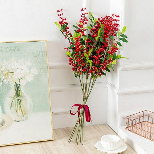 decorative flowers & wreaths artificial green leaf berry small red fruit flower christmas decoration el restaurant wedding home floor
decorative flowers & wreaths artificial green leaf berry small red fruit flower christmas decoration el restaurant wedding home floor
