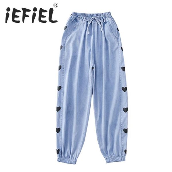 trousers kids girls jeans pants fashion elastic waist heart-shape print denim children casual anti-mosquito, Blue
trousers kids girls jeans pants fashion elastic waist heart-shape print denim children casual anti-mosquito, Blue
