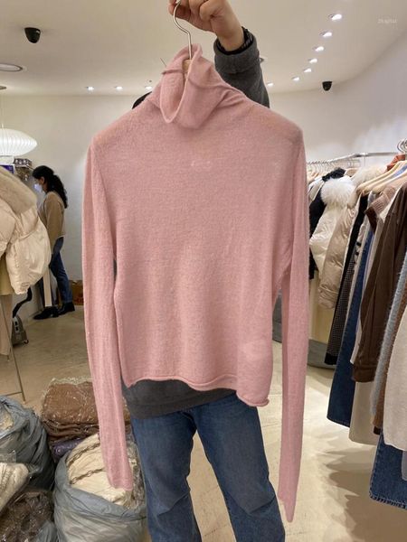 korean autumn and winter temperament wool thin section simple high neck solid color knitted bottoming shirt women women's sweaters, White;black
korean autumn and winter temperament wool thin section simple high neck solid color knitted bottoming shirt women women's sweaters, White;black