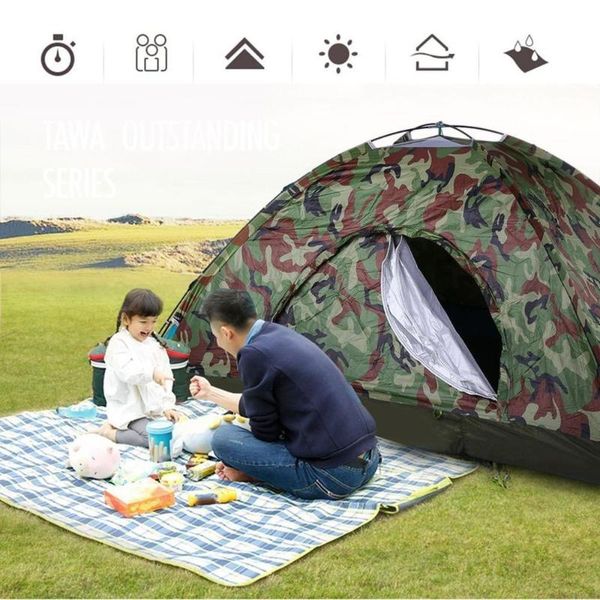 persons waterproof camping tent pu1000mm polyester fabric single layer for outdoor travel hiking 200*150*105cm tents and shelters
persons waterproof camping tent pu1000mm polyester fabric single layer for outdoor travel hiking 200*150*105cm tents and shelters