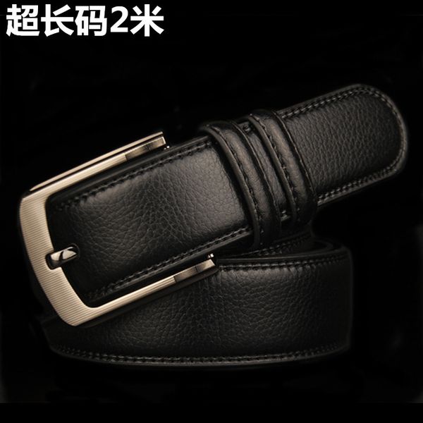 men's long belt 2m men's large extra 200cm pin buckle high-end boutique, Black;brown
men's long belt 2m men's large extra 200cm pin buckle high-end boutique, Black;brown