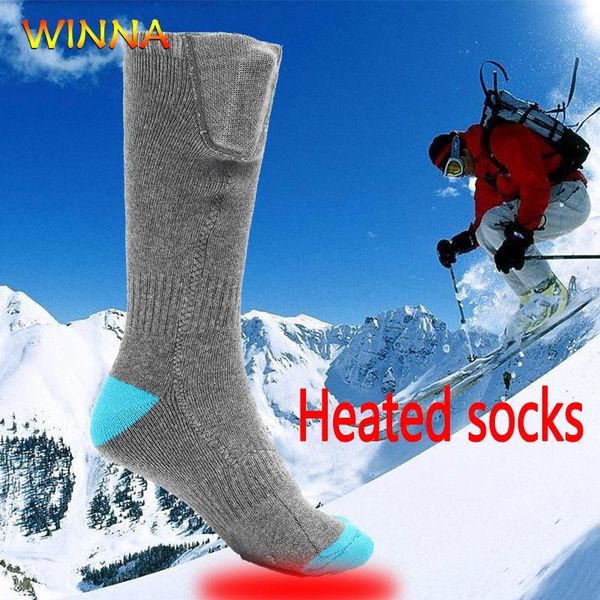 sports socks 3 level heated ski with 2200mah lithium battery winter warm high tube cotton men women cycling camping thermal sock, Black
sports socks 3 level heated ski with 2200mah lithium battery winter warm high tube cotton men women cycling camping thermal sock, Black