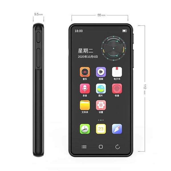 & mp4 players ruizu h8 android wifi player bluetooth 5.0 full touch screen 4inch 16gb music video with fm,recording,
& mp4 players ruizu h8 android wifi player bluetooth 5.0 full touch screen 4inch 16gb music video with fm,recording,
