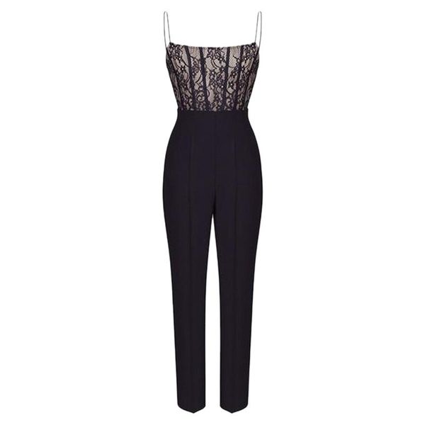 women's jumpsuits & rompers summer lace women jumpsuit long pants solid suspenders sleeveless one piece bodysuit, Black;white
women's jumpsuits & rompers summer lace women jumpsuit long pants solid suspenders sleeveless one piece bodysuit, Black;white