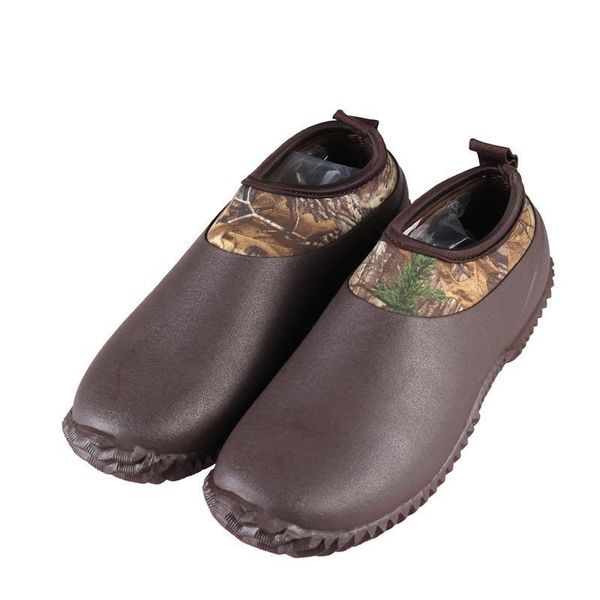 boots 41 big size slip on ankle 2021 rubber shoes waterproof rainboots autumn female water rain, Black