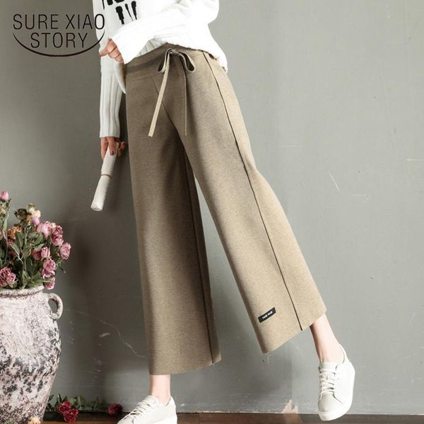 autumn high waist woman pants fashion woolen wide leg women loose warm cotton winter baggy trousers 11691 women's & capris, Black;white
autumn high waist woman pants fashion woolen wide leg women loose warm cotton winter baggy trousers 11691 women's & capris, Black;white