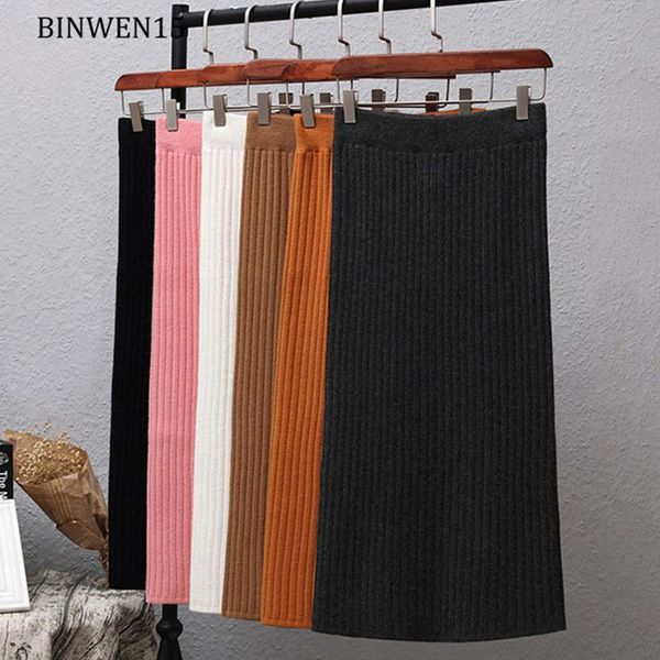 skirts binwen15 winter casual polyester thick split knitted sweater skirt straight elastic high waisted long female velvet, Black
skirts binwen15 winter casual polyester thick split knitted sweater skirt straight elastic high waisted long female velvet, Black