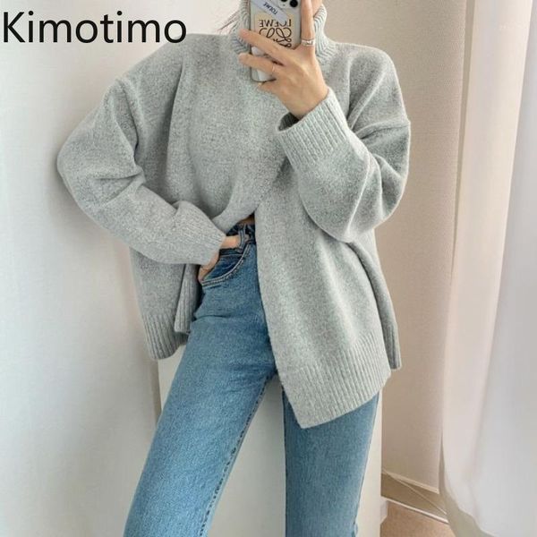 kimotimo turtleneck women sweater white black pullover oversized knitwear split loose casual elegant female knitted korean women's swe
kimotimo turtleneck women sweater white black pullover oversized knitwear split loose casual elegant female knitted korean women's swe