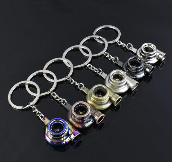 7 colors metal turbo keychain sleeve bearing spinning auto part model turbine turbocharger key chain ring keyfob keyring, Silver
7 colors metal turbo keychain sleeve bearing spinning auto part model turbine turbocharger key chain ring keyfob keyring, Silver