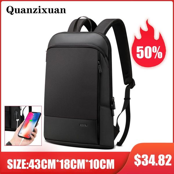 backpack slim lapmen's 15.6 inch office work men bag usb charging business multifunction male travel
backpack slim lapmen's 15.6 inch office work men bag usb charging business multifunction male travel