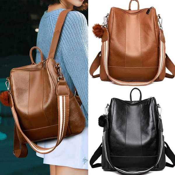 backpack 2021 fashion women pu leather backpacks for teenage girls female school shoulder bag bagpack mochila
backpack 2021 fashion women pu leather backpacks for teenage girls female school shoulder bag bagpack mochila