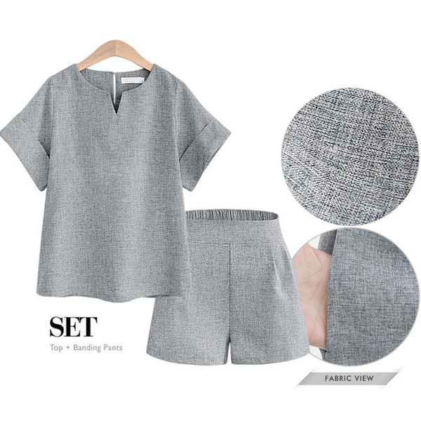 summer women's suit two piece set cotton linen shirt shorts matching female sets plus size 2piece short women trendy clothes yoga outfi, White;red
summer women's suit two piece set cotton linen shirt shorts matching female sets plus size 2piece short women trendy clothes yoga outfi, White;red