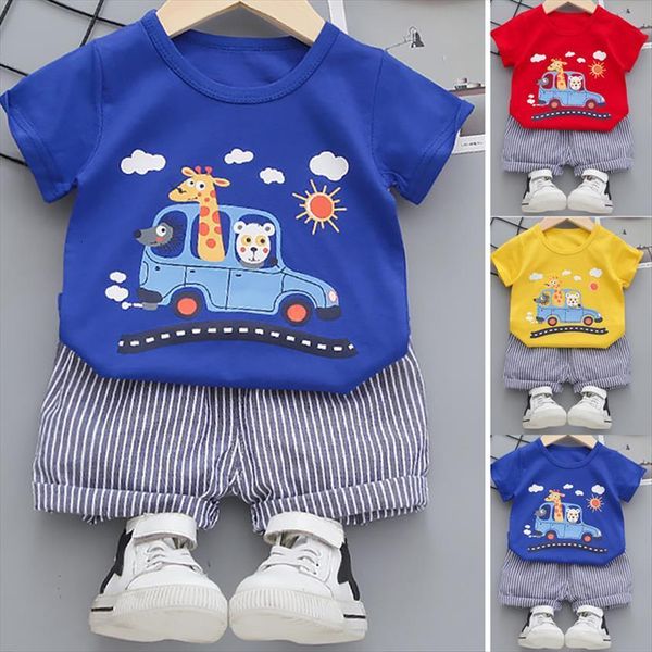 kids summer casual outfits t shirts for boys girls short sleeve striped kawaii shorts pants suit fashion cartoon printed, Blue
kids summer casual outfits t shirts for boys girls short sleeve striped kawaii shorts pants suit fashion cartoon printed, Blue
