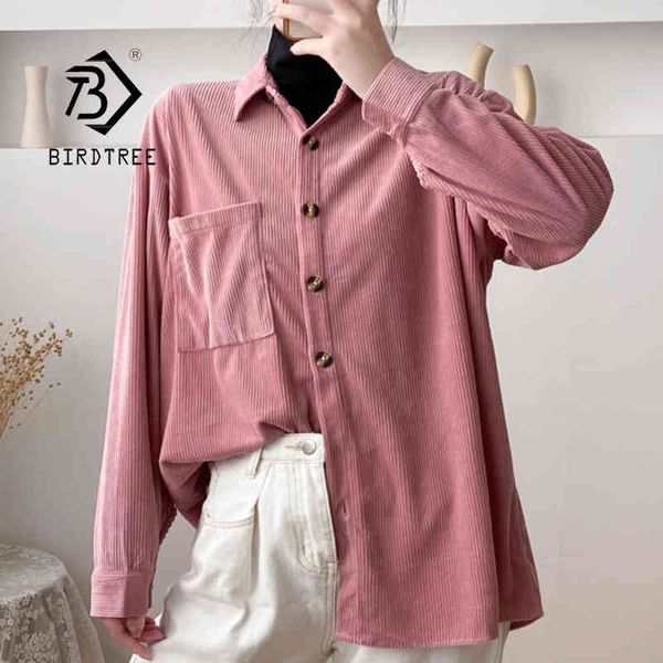spring women solid corduroy batwing sleeve vintage blouse turn-down collar autumn loose button up bf style shirts t0o510f 210430, White
spring women solid corduroy batwing sleeve vintage blouse turn-down collar autumn loose button up bf style shirts t0o510f 210430, White