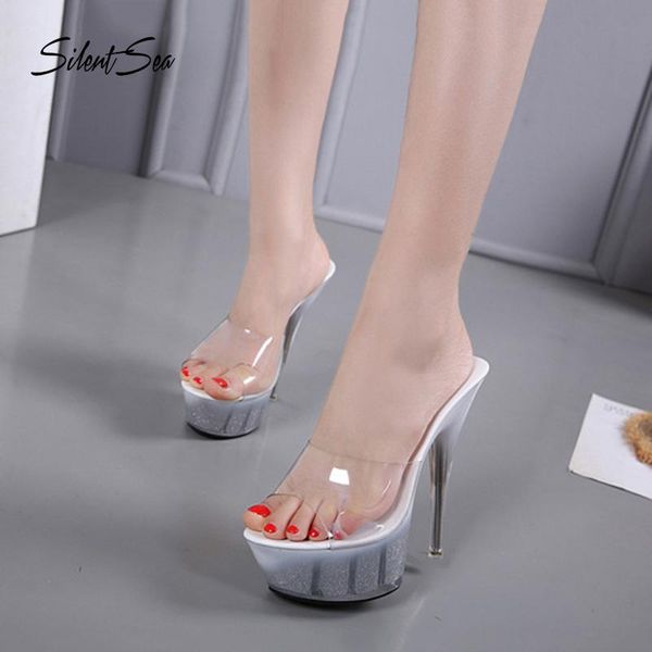 slippers metal heel women slipper sandals summer shoes high platform female fashion transparent beach, Black
slippers metal heel women slipper sandals summer shoes high platform female fashion transparent beach, Black