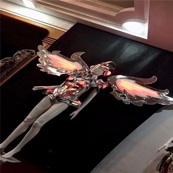 party decoration q27 model stage wear led dance costumes rgb remote control colorful light wings women armor robot suit luminous glowing out
party decoration q27 model stage wear led dance costumes rgb remote control colorful light wings women armor robot suit luminous glowing out
