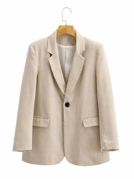 women's suits & blazers 2021 the european and american wind 1544 a grain of buckle jackets suit blazer, White;black
women's suits & blazers 2021 the european and american wind 1544 a grain of buckle jackets suit blazer, White;black