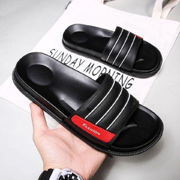 slippers leisure slipper men stripe outside sandal all match beach shoes summer open toe sandals thick heel zy744, Black
slippers leisure slipper men stripe outside sandal all match beach shoes summer open toe sandals thick heel zy744, Black
