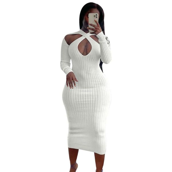 casual dresses ufoa 2021 women autumn fashion temperamental street appeal hollow out slender body long sleeve wrap buttock dress, Black;gray
casual dresses ufoa 2021 women autumn fashion temperamental street appeal hollow out slender body long sleeve wrap buttock dress, Black;gray