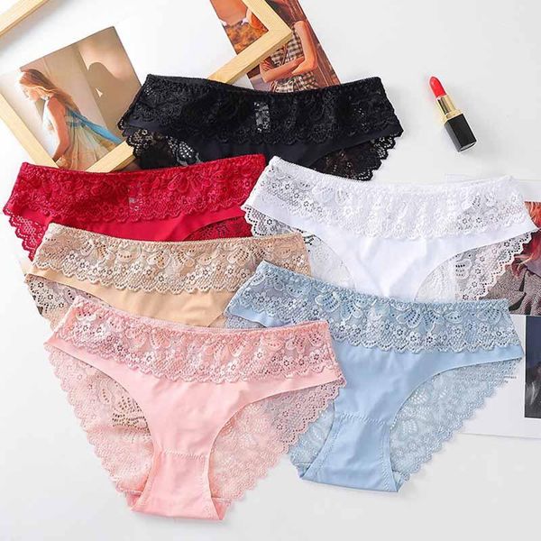 women's panties breathable 1pcs elastic lace female underpants seamless pure color /l/xl mid-waist, Black;pink
women's panties breathable 1pcs elastic lace female underpants seamless pure color /l/xl mid-waist, Black;pink