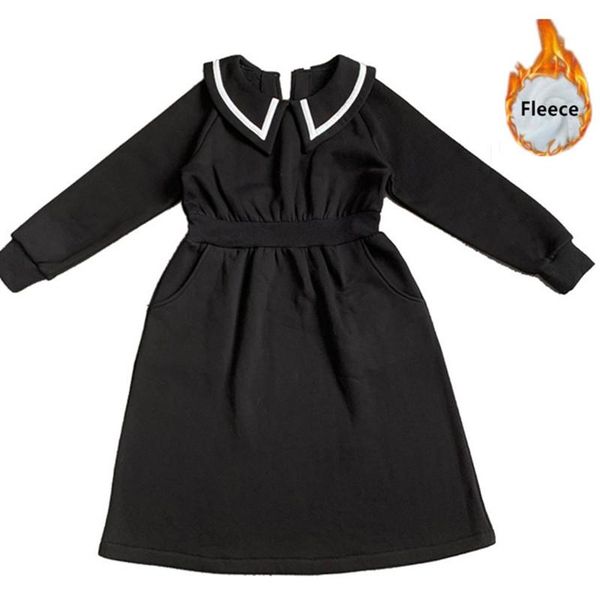 girl's dresses 6 to 16 years kids & teenager girls winter black gray warm flare midi dress child girl fashion solid pocket cotton casua, Red;yellow
girl's dresses 6 to 16 years kids & teenager girls winter black gray warm flare midi dress child girl fashion solid pocket cotton casua, Red;yellow