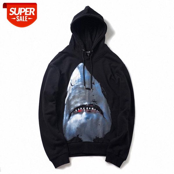 autumn and winter clothing european american fashion brand personality shark print hooded sweater women loose men's jacket couple #7h8t, Black
autumn and winter clothing european american fashion brand personality shark print hooded sweater women loose men's jacket couple #7h8t, Black