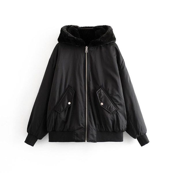 women's jackets long sleeve hooded loose waterproof pilot jacket in autumn 2021 04341212738, Black;brown
women's jackets long sleeve hooded loose waterproof pilot jacket in autumn 2021 04341212738, Black;brown