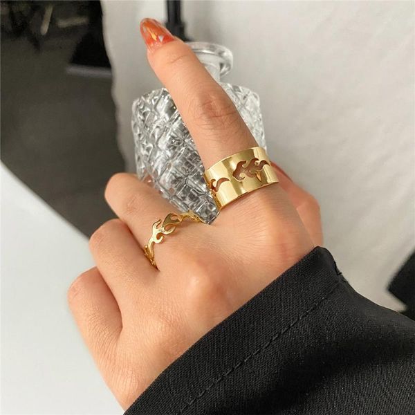 wedding rings vintage flame for women men open cuff lover couple ring adjustable engagement friendship jewelry gift anel, Slivery;golden
wedding rings vintage flame for women men open cuff lover couple ring adjustable engagement friendship jewelry gift anel, Slivery;golden