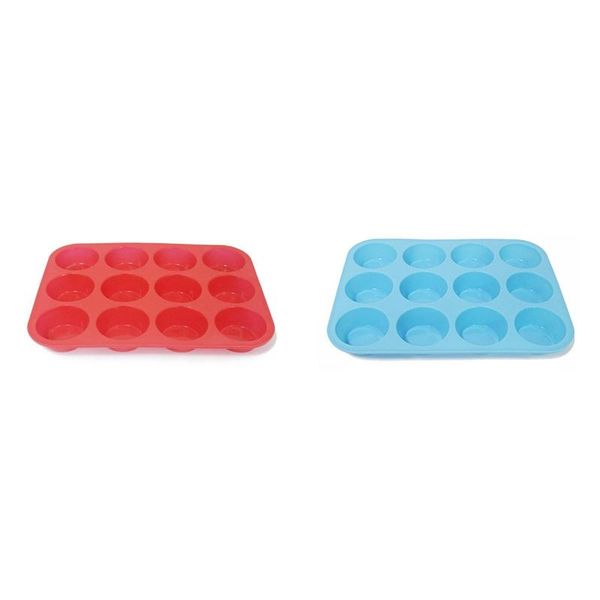 baking & pastry tools silicone muffin pan 12 cups non stick paper cup cake reusable can for egg cheese
baking & pastry tools silicone muffin pan 12 cups non stick paper cup cake reusable can for egg cheese