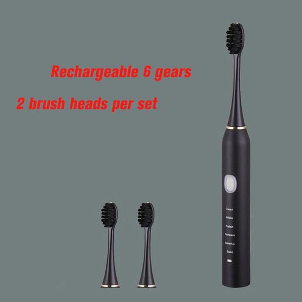 smart electric toothbrush sonic 6 mode household soft hair usb rechargeable child tooth brushes and replacement heads set
smart electric toothbrush sonic 6 mode household soft hair usb rechargeable child tooth brushes and replacement heads set