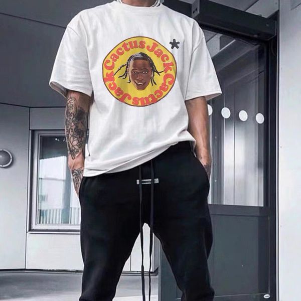 tide travis scott cotton t shirt foam printing high street loose oversize for men and women couple short sleeve t-shirt, White;black
tide travis scott cotton t shirt foam printing high street loose oversize for men and women couple short sleeve t-shirt, White;black