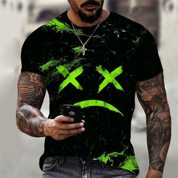 men's 3d printed t-shirt xxoo, summer casual wear, harajuku, hip hop, short sve, urban fashion, round neck top, White;black
men's 3d printed t-shirt xxoo, summer casual wear, harajuku, hip hop, short sve, urban fashion, round neck top, White;black