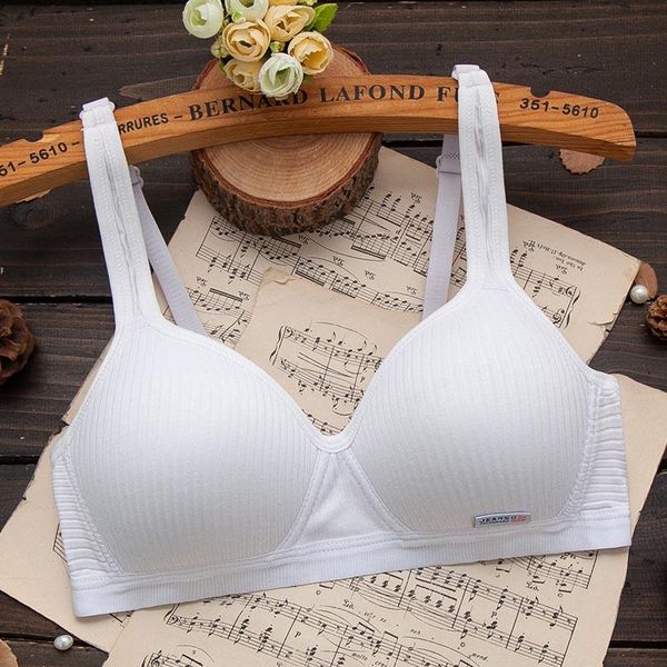 bras fashion simple pure cotton girl underwear student bra developmental thin section without steel ring comfortable, Red;black
bras fashion simple pure cotton girl underwear student bra developmental thin section without steel ring comfortable, Red;black