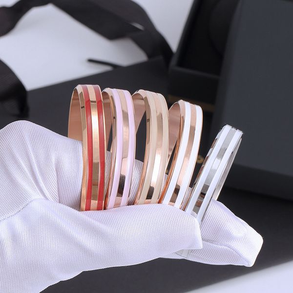 r style womens jewelry titanium steel bracelet 18k rose gold fashion love bracelet stainless steel open custom, Black
r style womens jewelry titanium steel bracelet 18k rose gold fashion love bracelet stainless steel open custom, Black