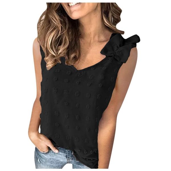 women's t-shirt women solid color slim tank ladies ruffles strap tunic fashion vest summer camisole casual sleeveless tee #t1g, White
women's t-shirt women solid color slim tank ladies ruffles strap tunic fashion vest summer camisole casual sleeveless tee #t1g, White